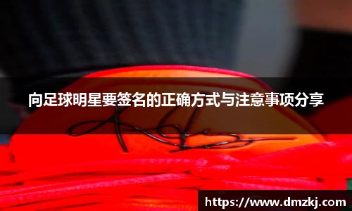 向足球明星要签名的正确方式与注意事项分享